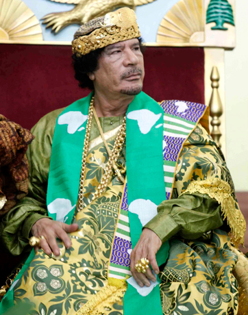 Muammar Gaddafi king of Kings